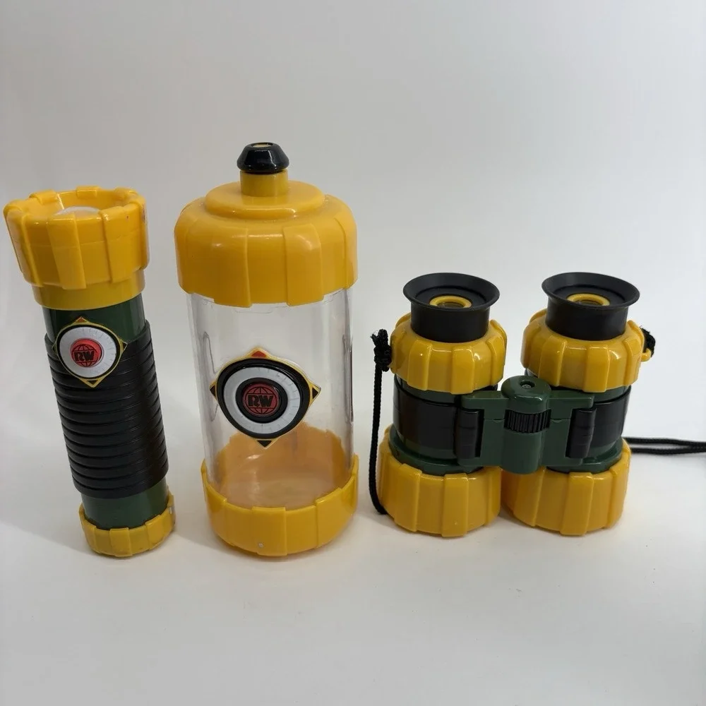 Ryan's World Lost City Adventures Backpack Playset Flashlight Binoculars Figures